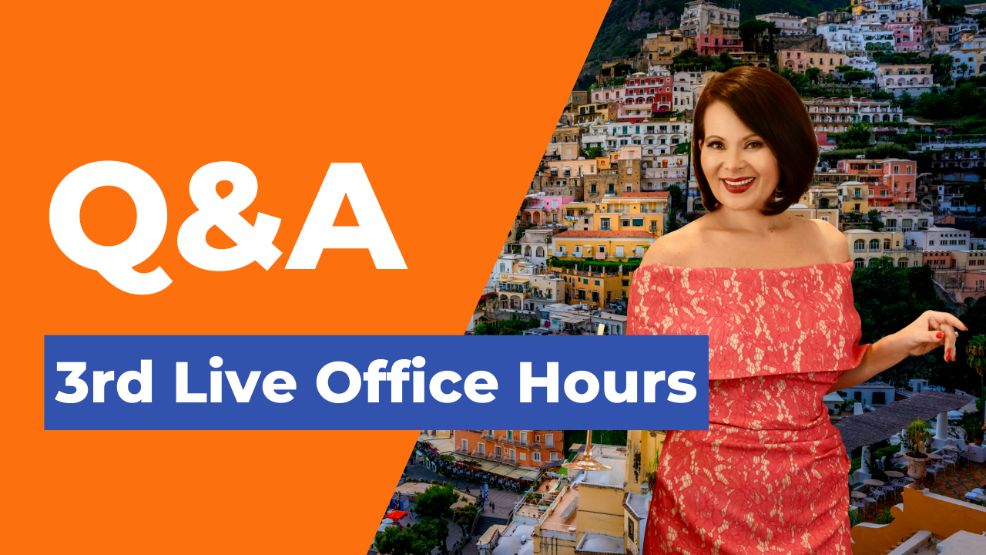 3rd Live Office Hours
