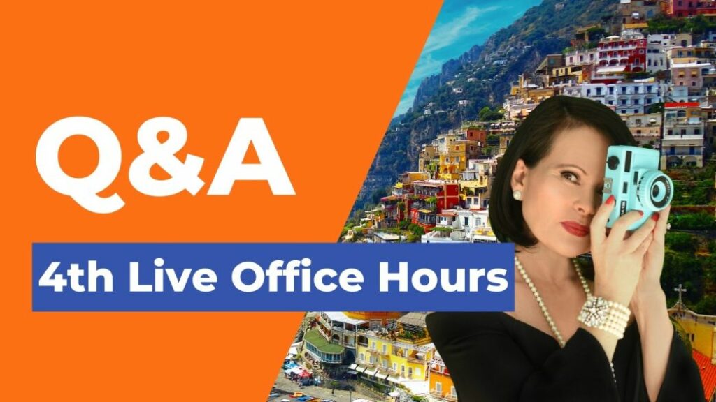 4th Live Office Hours